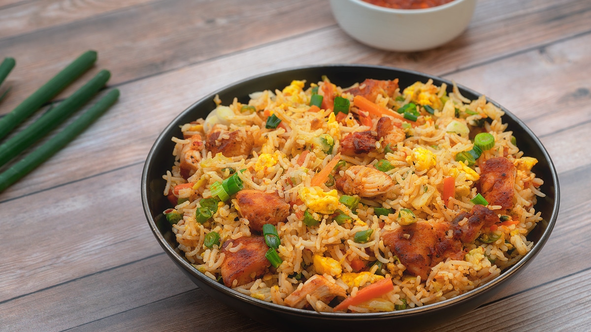 Who would imagine fried rice could be light? 