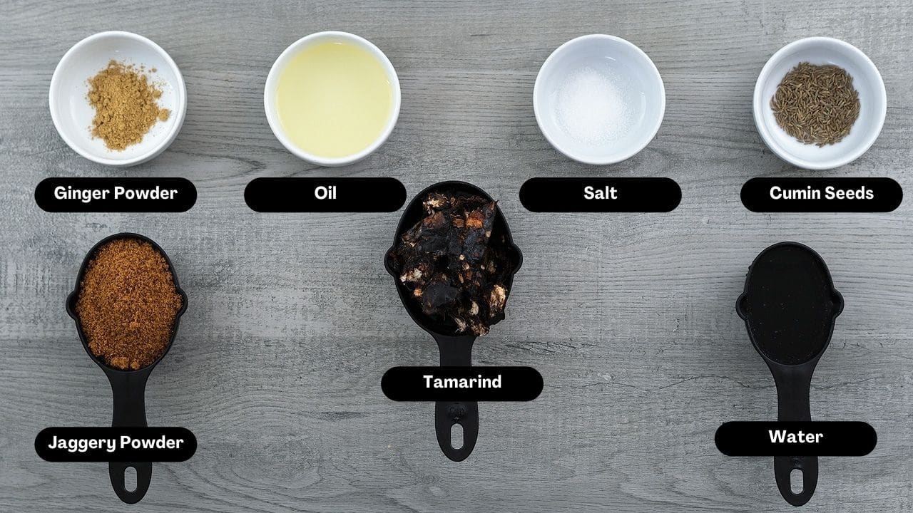 Tamarind Sauce Ingredients