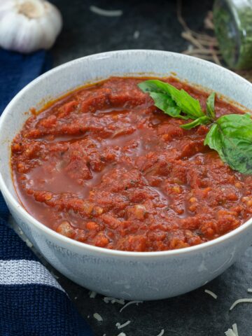 Pasta Sauce in a bowl